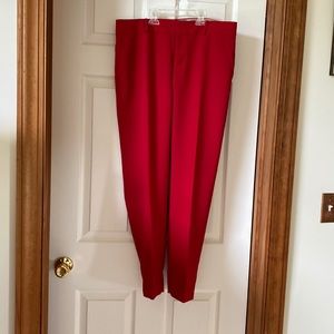 Banana republic red dress slacks